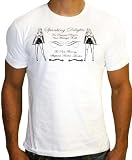 FRENCH CONNECTION FCUK Mens T-Shirt Tee Top Shirt Pink Flamingo Vanilla Blue/Black