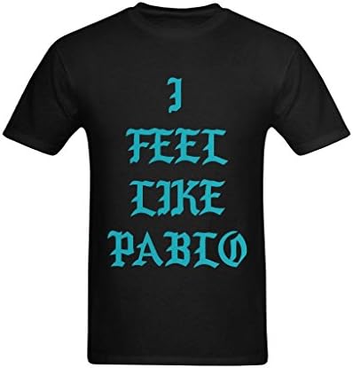 FantasyArtic Men's I Feel Like Pablo Printed T-Shirt - Cool Tee Shirt US Size 2XL