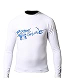 Body Glove Long Arm Lycra Rash Guard Shirt (White, Xx-Large) Body Glove Long Arm Lycra Rash Guard Shirt (White, Xx-Large)