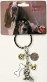 I Love My Basset Hound Dog Breed Key Chain