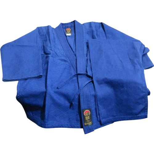 Gungfu Pro Gladiator Judo Uniforms - Color: Blue, Size: 2