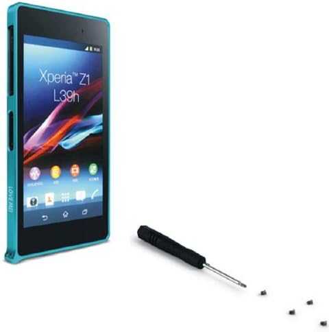 Blueskyseller Ultra-thin Original 0.7mm Love Mei Metal Bumper Aluminum Case for Sony Xperia Z1 L39h (Sky Blue)