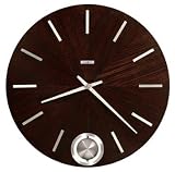 Bowman 25' Contemporary Wall Clock with Internal Pendulum