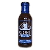 BBQ and Grill Sauce Stone Smoked Porter and Pasilla Pepper Dark Rich and Complicated.... by RoJosGourmet.com