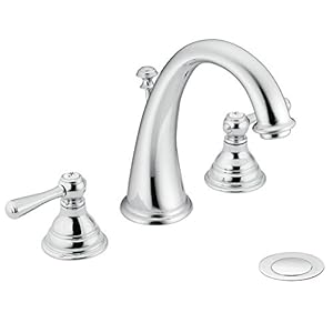 Moen T6125 Kingsley Two-Handle High Arc Bathroom Faucet ...