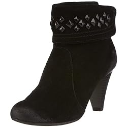 Tamaris 1-1-25344-25 Zanica-B-1-1, Damen Stiefel, Schwarz (BLACK SUEDE 004), EU 36