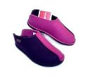 Haflinger Hauschuhe SMILY-DUO, lavendel, Schurwolle