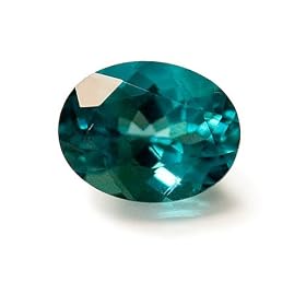 9x7mm Oval Paraiba Apatite Loose Gemstone