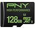 PNY 128GB High Speed MicroSDXC Memory Card (P-SDUX128U160G-GE)