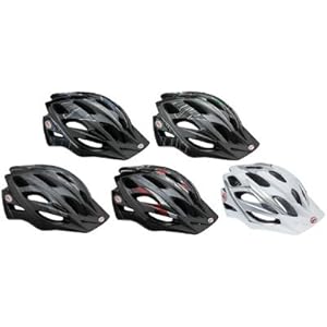 Bell Slant Bike Helmet (Silver/White, Universal Fit)