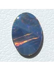 O&G Australia Natural Opal Doublet, 7x5mm Oval