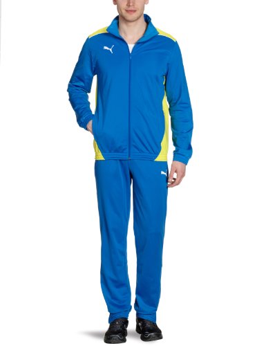 PUMA Herren Trainingsanzug Foundation Poly, puma royal-blazing yellow, XXL, 653575 20 Preisvergleich