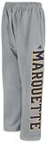 Marquette Golden Eagles adidas Grey Fleece Sweatpants