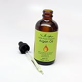 Moroccan Argan Oil - 100% Pure & Organic - Triple Extra Virgin - Cold Pressed - For Hair, Skin, Face & Nails