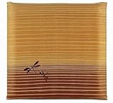 い草座布団 夕焼け　55×55cm　刺繍織込千鳥 5枚セット　カラー：ブラウン(#3115900)の画像