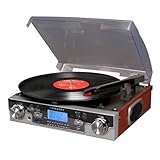 Crosley Radio CR6007A-MA Recording Tech Turntable (Mahogany)