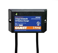 Guest 2602A-12 Marine Battery Maintainer/Charger (12-Volt, 2-Amps, Single Output)
