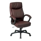 Office Star WorkSmart Executive High Back Eco Leather Chair