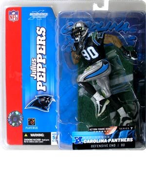Julius Peppers #90 Blue Jersey Uniform Carolina Panthers McFarlane NFL