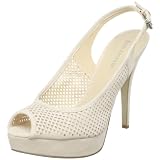 Enzo Angiolini Womens Scarla Peep-Toe Pump