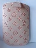 Designer Pink monogram iPhone iPod pouch bag