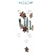 Shell Wind Chime Turquoise and Coffee