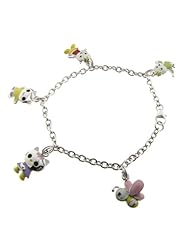 Phil Lander - Children Silver Charms bracelet - Sterling Silver - 8.4 Gr - 16 cm