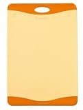 Culinario Microban Schneidebrett, 36.8 x 25.4 cm, orange