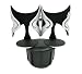 Type S DH02755-24/6 Silver Metallic Twin Drink Holder