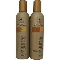 KeraCare Moisturizing Shampoo for Color Treated Hair 8 oz & KeraCare Moisturizing Conditioner for Color Treated Hair 8 oz Combo Set