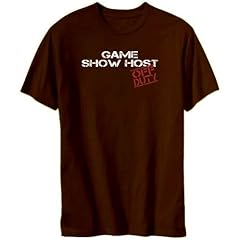 Game Show Host - Off Duty Berufe Herren T-Shirt (Braun, Gr��en X-Small - XXX-Large)