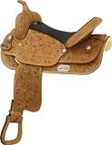 Abetta Oak Leaf Saddle W/Flex-Wide Tree