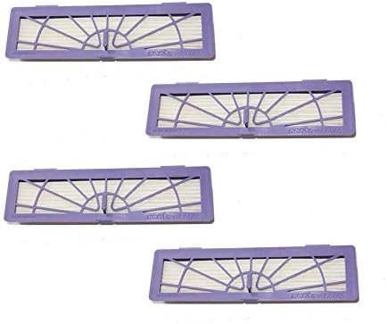 Dupin (TM) High-Performance Filter Replacement for Neato 945-0123 BotVac Series , 4-Pack