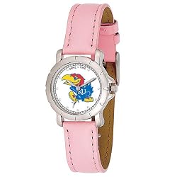 Kansas Jayhawks Ladies/Child Pink Player Series Watch - NCAA College Athletics