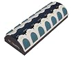 Fit & Healthy 7 Day Am/pm Pill Organizer, Blue/white, 3.5x11.2 Inches