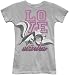 Looney Tunes Pepe Le Pew Love Stinks Silver Juniors T-shirt Tee