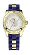 Tommy Hilfiger Women's 1781307 Casual Sport Gold-Plated Case and Links with Silicone Strap Watch