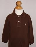 Polo Ralph Lauren Boys Long Sleeve Mesh Polo Shirt