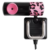 G-Cube Lux Leopard Webcam - Pink (GWL-835P)