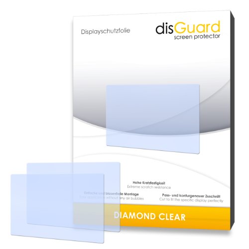 2 x disGuard Diamond Clear Displayschutzfolie