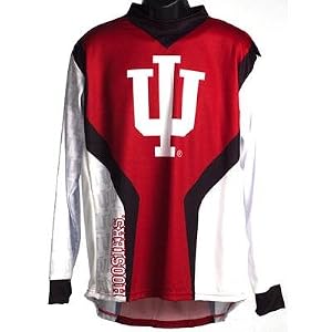 Indiana University Hoosiers Long Sleeve Mountain Bike Jersey