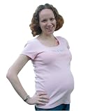 41cHtPFDSWL. SL160  Pink Its A Girl! Maternity Shirt with Short Sleeve