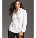 Alfani Plus Size Shirt, Pintucked