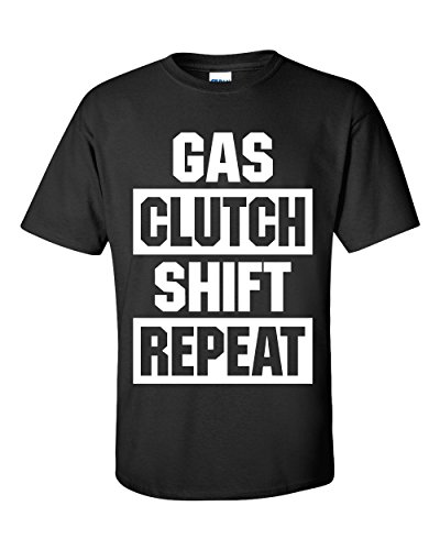 Gas Clutch Shift Repeat Tshirt (Medium)