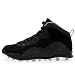 Mens Nike Air Jordan Retro 10 Basketball Shoes Black / White / Stealth 310805-003