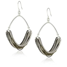 Kenneth Cole New York Urban Snake Mixed Metal Chain Chandelie