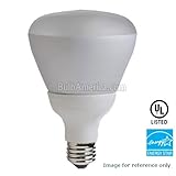 IMAGE OF COMPACT FLUORESCENT 15 WATT R30 REFLECTOR FLOODLIGHT BULB SHORT NECK TYPE 2700 KELVIN ENERGY STAR LIGHT BULB REPLACES 65 WATT INCANDESCENT BULBS