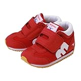 ミキハウス＆ミズノ・コラボレーション・セカンドシューズ（赤・11-9306-978） 14cm