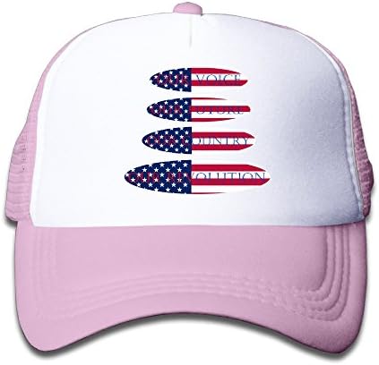 Boys &amp; Girls OUR Voice Future Country Revolution Mesh Adjustable Unique Visor Hats Child Cap