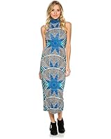 Mara Hoffman Women's Ponte Turtleneck Dress